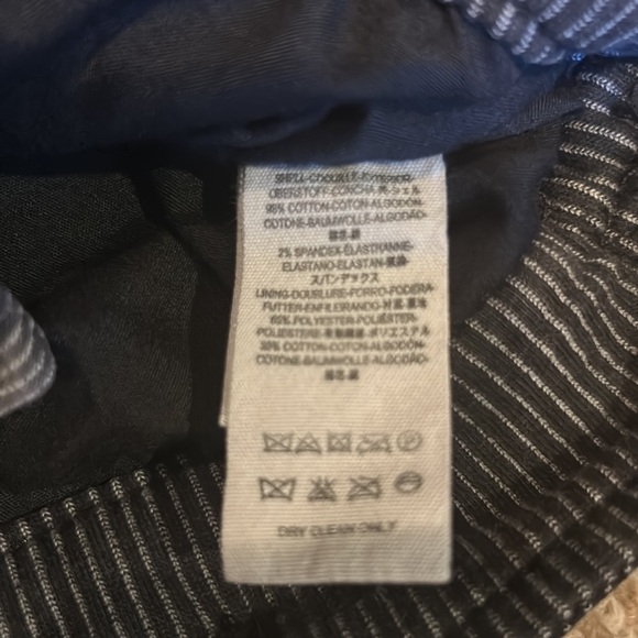 EUC FREE PEOPLE railroad knit pin stripe black grey jacket size S/M - Picture 11 of 16